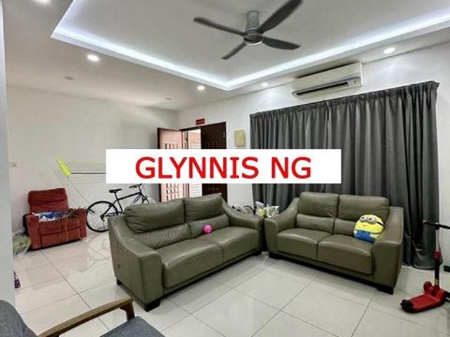 CHEAP 2S terrace end lot extended Bandar Tasek Mutiara Simpang Ampat