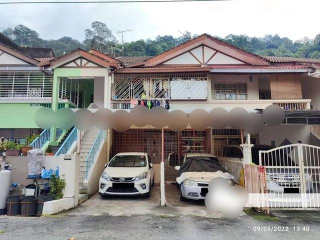 cheap townhouse taman saga ampang