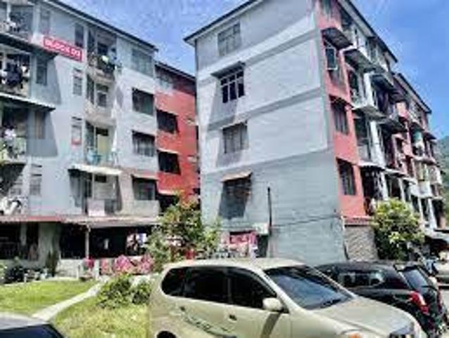 cheap below market apartment enggang taman bukit idaman batu caves