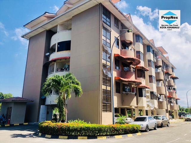 Cheap Big Space BMV Taman Millennium Court Prime Area Kepayan KKIA