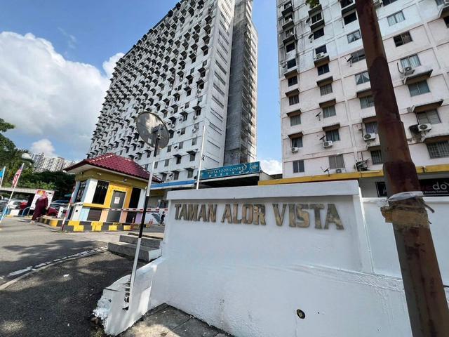 CHEAPEST Taman Alor Vista 517sf Low Floor 2 Rooms Near Airport
