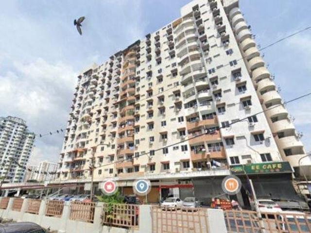 CHEAPEST Taman Seri Sari 700sf Mid Floor Near Sunshine Square