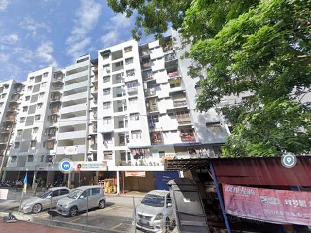 CHEAPEST Taman Sri Relau Block 88B 689sf Low Floor Bayan Lepas