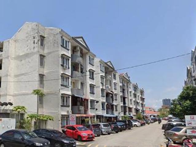 CHEAPEST Apartment Permata Blok T High Floor 3 Rooms Bandar Perda