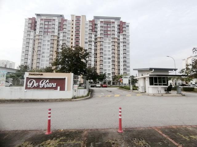 CHEAPEST Corner Unit Pangsapuri De Kiara Setia Alam