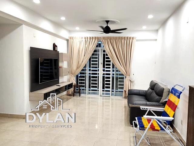 CHEAPEST DPIAZZA CONDOMINIUM FULLY FURNISHED 1300sf 2cpBAYAN LEPAS