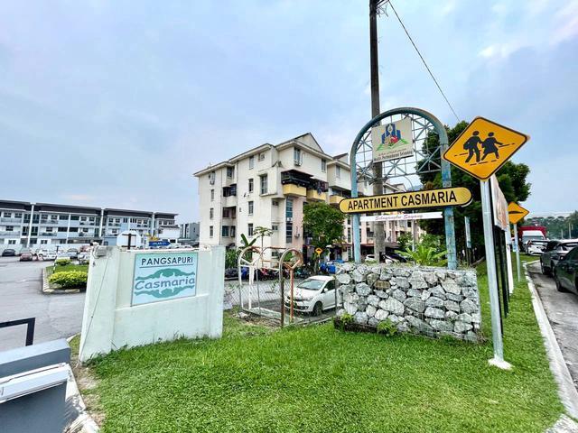 Cheapest Duplex Unit at Casmaria Apartment Taman Samudera Gombak