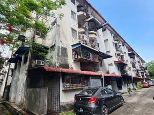 CHEAPEST Flat Tenggiri Block C 550sf Mid Floor Seberang Jaya
