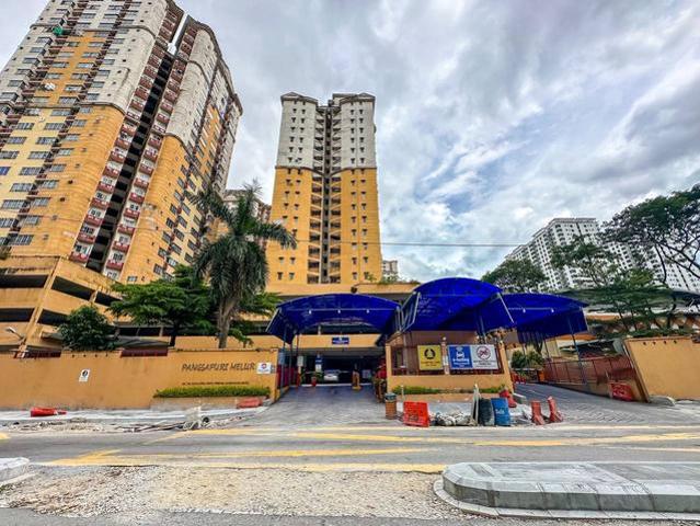 CHEAPEST NEAR LRT 50 Meter Pangsapuri Melur Bandar Baru Sentul KL