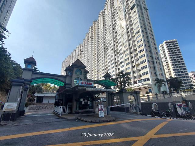 CHEAPEST NPark Condo 700sf Mid Floor Near USM Gelugor