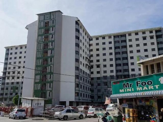 CHEAPEST Pangsapuri Ria Jade Tower 786sf 1 Carpark Butterworth