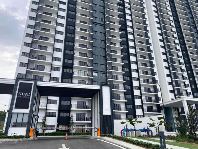 Cheapest Partly Furnished or Fully Furnished Studio Unit with Kitchen Cabinet Duduk Huni Eco Ardence Setia Alam