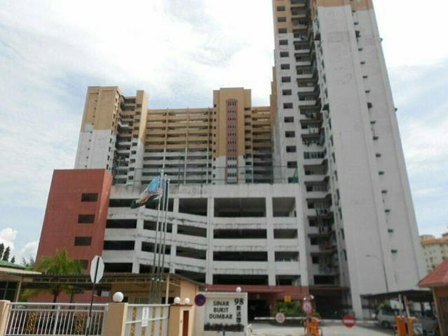 CHEAPEST Sinar Bukit Dumbar 700sf Low Floor Near Tesco Gelugor