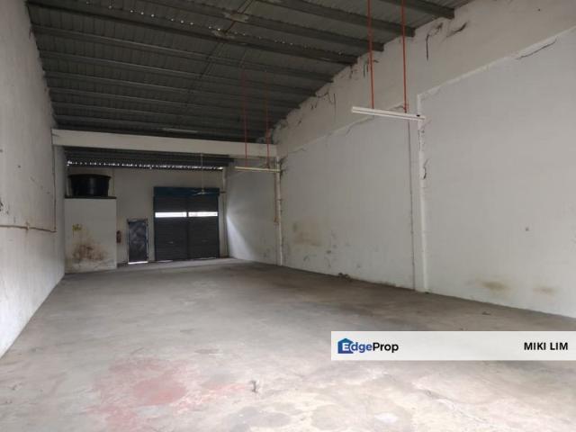 cheapest Single Storey Terraced factory at Taman Lobak, Lunas Kulim for rent