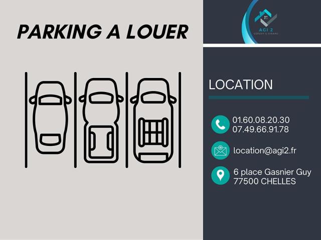 Chelles Location Parking / Garage 77
