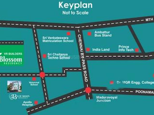 Chelliamma Nagar 3 BHK Apartment For Sale Chennai
