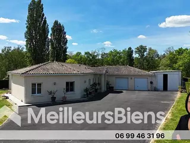 Chepniers 17210 Achat / Vente maison 5 pièces t5 piscine