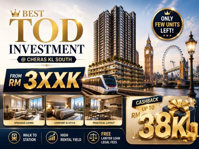 Cheras South LRTMRT Link KL Midvalley Mth 14k Dualkey Furnish