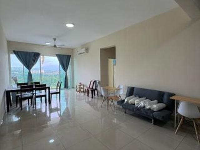 Cheras Sungai Long Residence 3Rooms Fully Furnish Golf View