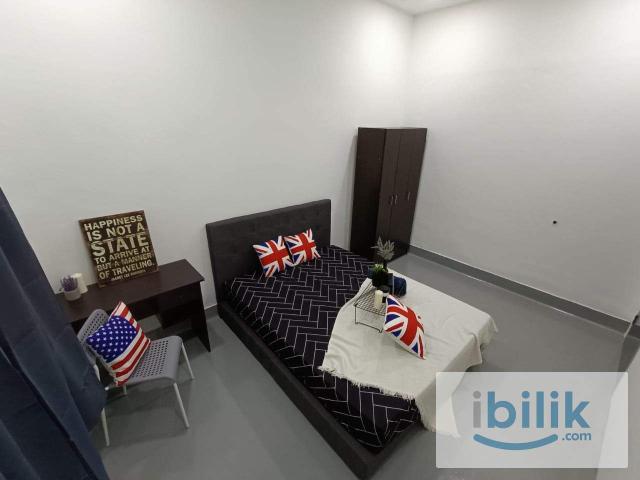 Cheras,    queen bedroom fully furnished for rent, lrt/mrt, velocity