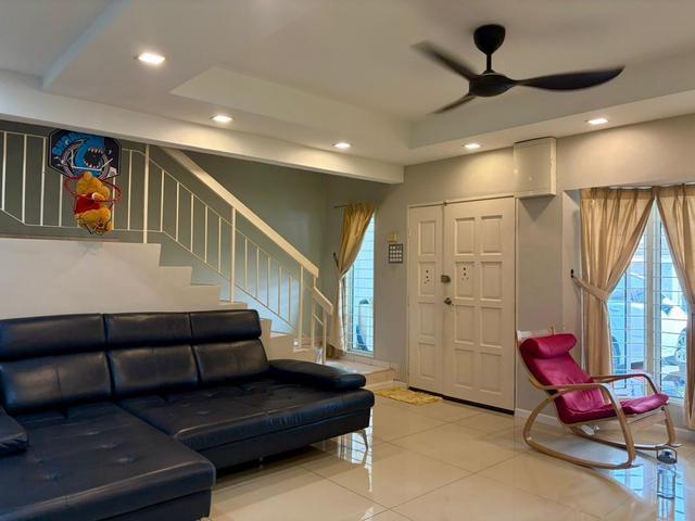 Cheras Taman Segar Perdana 2 Storey Terrace House Fully Extended