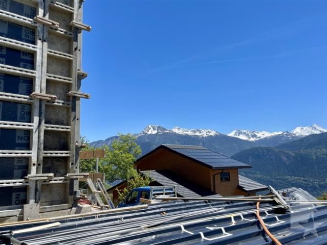 Chermignon, letzte neue 5,5 Zimmer Wohnung im Bau