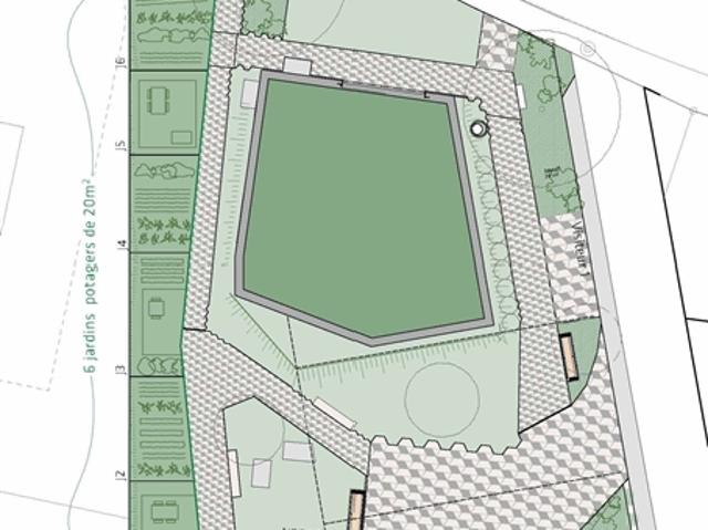 Cheseaux sur Lausanne Gemüsegarten zu verkaufen
