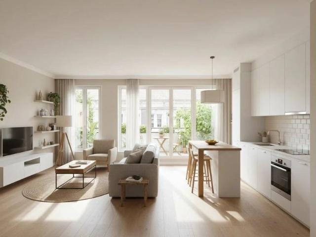 Chilly Mazarin: T2 neuf lumineux avec balcon