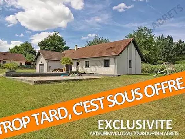 Chimilin 38490 Achat / Vente maison 4 pièces t4