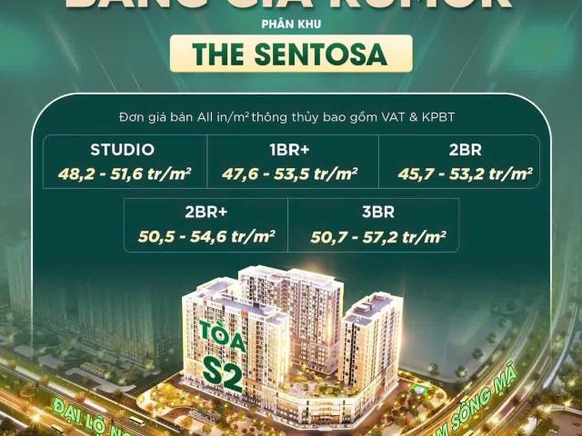 Chính Thức Nhận Booking Phân Khu The Sentosa