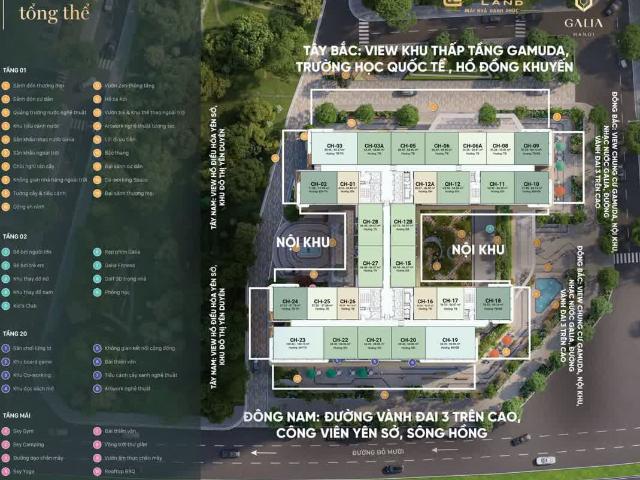 Chính thức nhận đặt chỗ dự án Galia Hà Nội Yên Sở Hoàng Mai