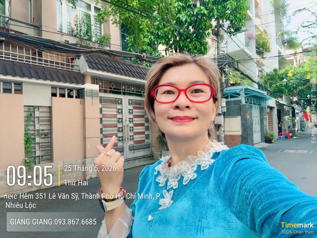 Chính chủ xưa bán nhà 2 tầng mặt tiền hxh 8m lê văn sỹ, q. 3 DT 135M2 NGANG 5,8M*30M CHÀO 28,5T 0938676 GIANG