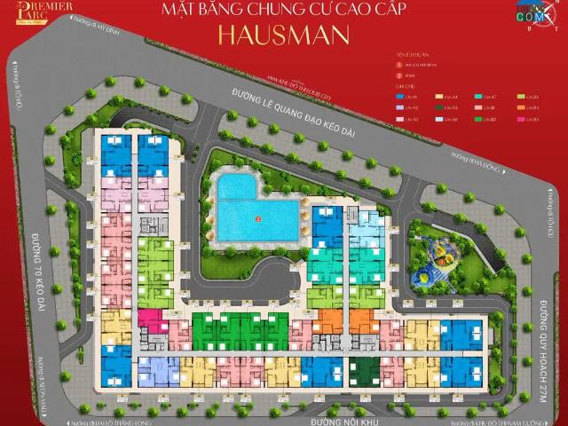 Chính Chủ Bán Căn Hộ Góc Cao Cấp Dự Án Premier Parc Hausman Residences Mặt Đường Lê Quang Đạo