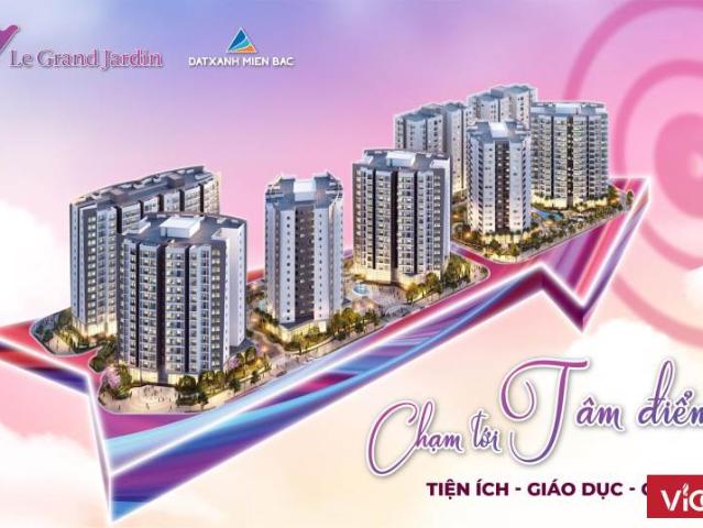 Chính chủ Bán Căn hộ góc 63m2, hướng Đông Nam, Dự án Le Grand Jardin, KĐT Sài Đồng Long Biên. View