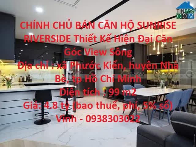 Chính chủ bán căn hộ sunrise riverside thiết kế hiện đại căn góc view sông