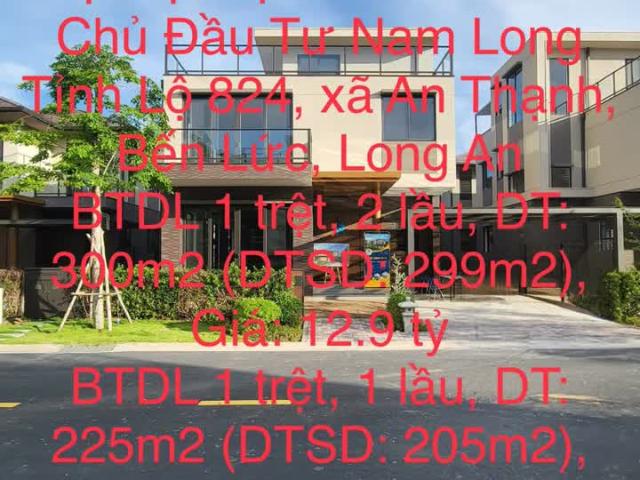 CHÍNH CHỦ BÁN BIỆT THỰ Tại Dự Án Water Point Chủ Đầu Tư Nam Long