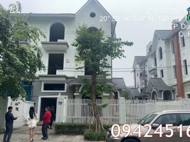 Chính chủ bán biệt thự song lập khu B Geleximco, Hà Nội, 0942451