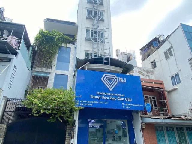 Chính Chủ Bán Mặt Tiền Trần Quang Diệu, P. 13, Q. 3. Dt: 4.5 x 20m, Giá 35 Tỷ. Liên Hệ: O981.699.932