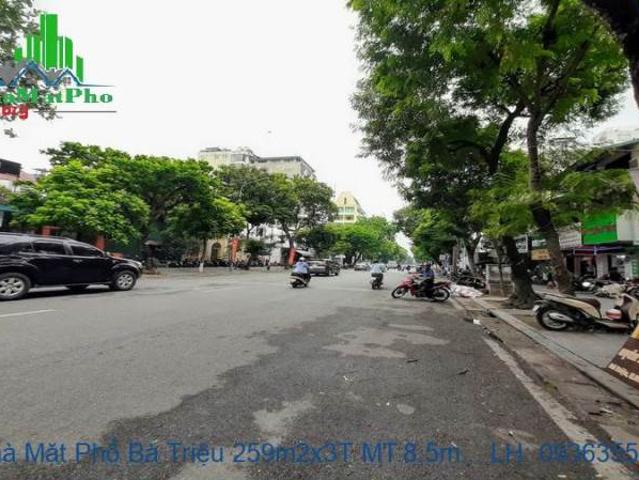 Chính Chủ Bán Ngôi Nhà Mặt Phố Bà Triệu, Hai Bà Trưng, 258m2, 3 Tầng, MT 9m, Giá Rất Rẻ