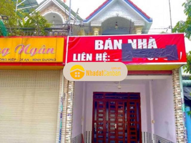 Chính chủ bán nhà mặt tiền đường đông tác dĩ an