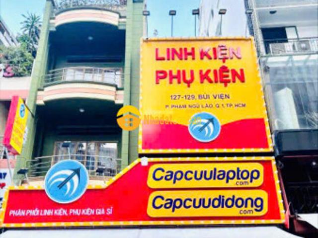 Chính chủ bán nhà mặt tiền 129 bùi viện, p. Phạm ngũ lão, q1
