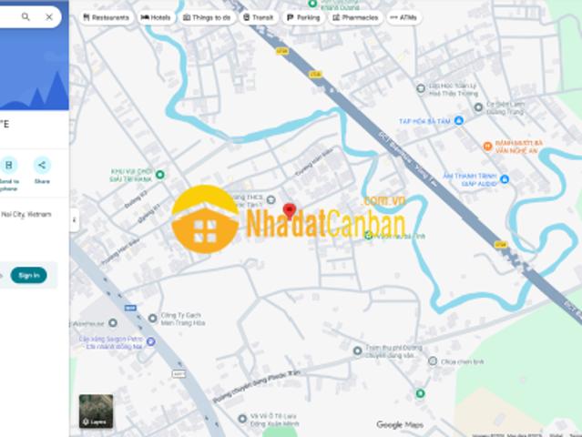 Chính chủ bán đất thổ cư phường phước tân, thành phố đồng nai