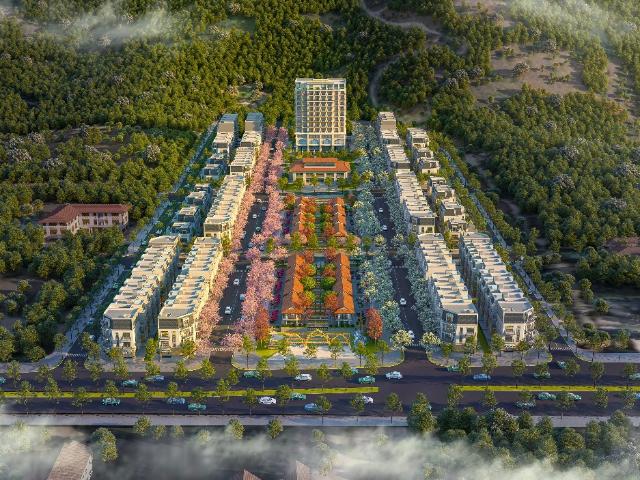 Chính chủ cần bán nhà 4 tầng mặt đươfng 20m thị xã mộc châu
