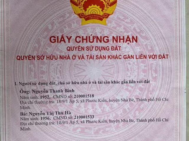 Chính chủ cần bán nhà 3 tầng hẻm xe 3 gác tại Lê Văn Lương, Xã Phước Kiển, Huyện Nhà Bè, TP HCM