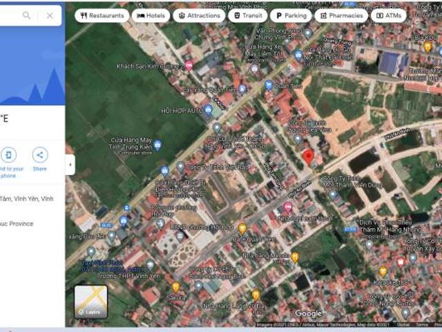 Chính chủ cần bán nhà 3 tầng trung tâm tp vĩnh yên, vĩnh phúc