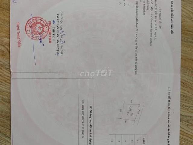 Chính chủ cần bán Nhà thổ cư mặt tiền hẻm Đình Chánh ấp 2/5 đường Lê Văn Lương, xã Long Hậu