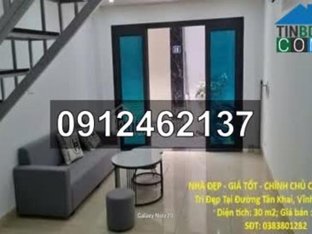 Chính chủ cần bán nhà vị trí đẹp tại đường Tân Khai, Vĩnh Tuy, Hà Nội. LH 0912462