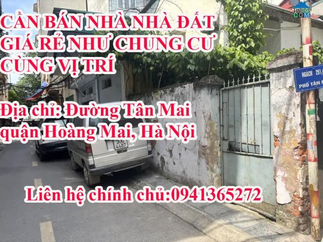 Chính chủ cần bán nhà như chung cư tại Đường Tân Mai, quận Hoàng Mai, Hà Nội