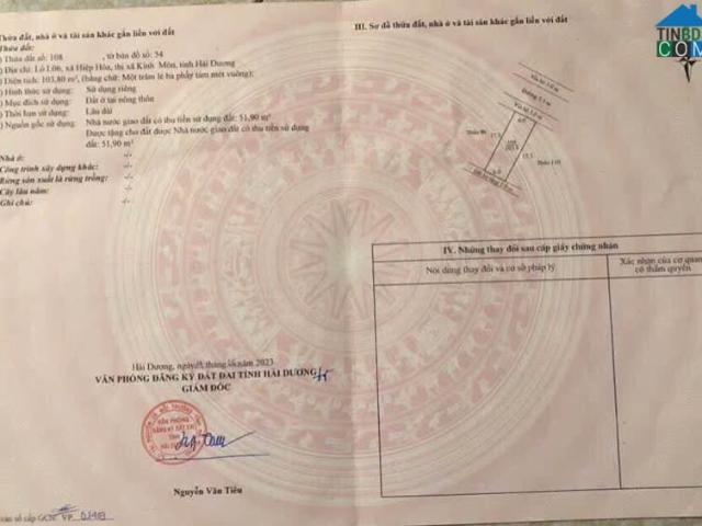 Chính chủ cần bán Nhanh Căn nhà 3 tầng tại Xã Hiệp Hòa Thị Xã Kinh Môn Hải Dương