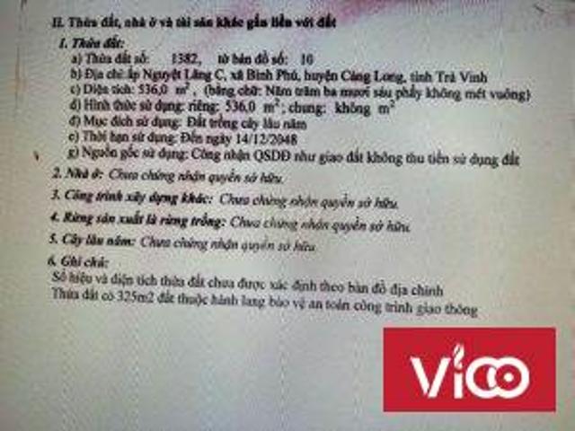 Chính chủ cần bán dãy nhà trọ vị trí vàng tại Trà Vinh